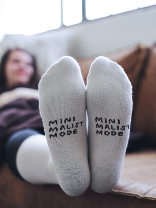 Ponožky Minile Minimalist mode Cream