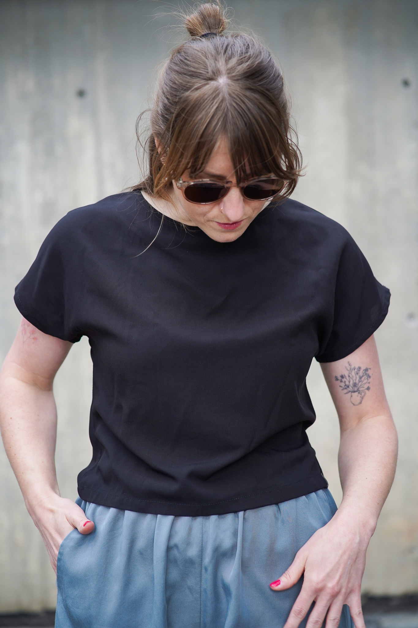 Halenka Crop-top Black - foto 8