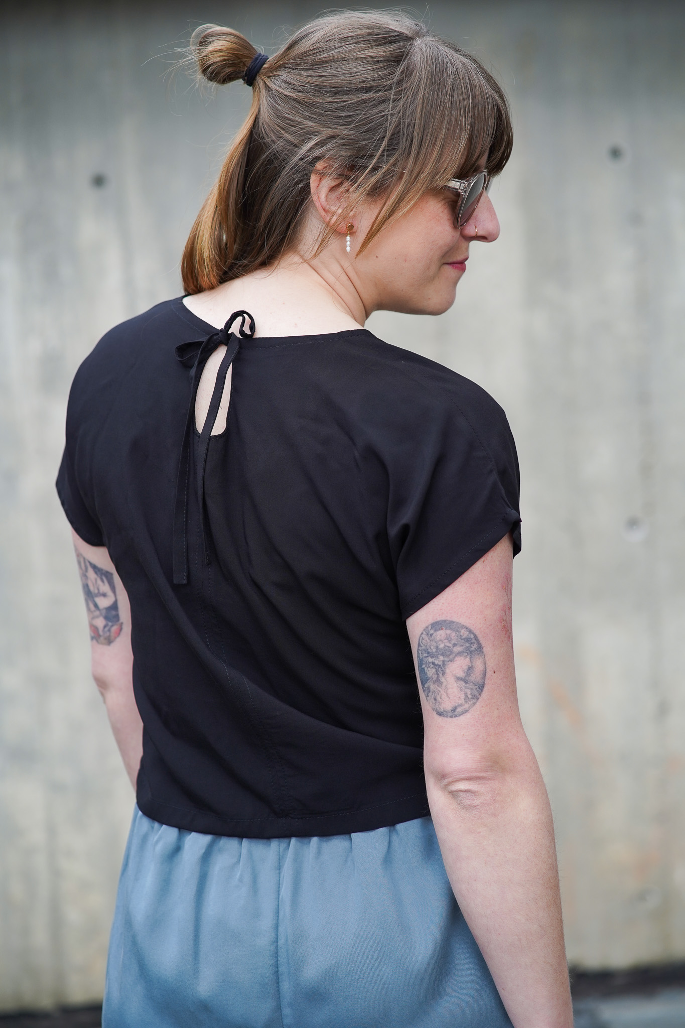 Halenka Crop-top Black - foto 2
