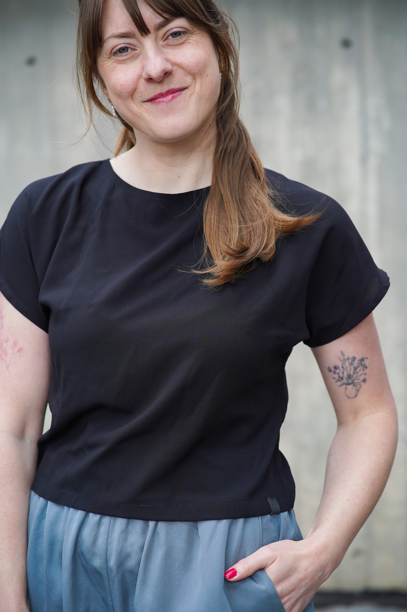 Halenka Crop-top Black - foto 6