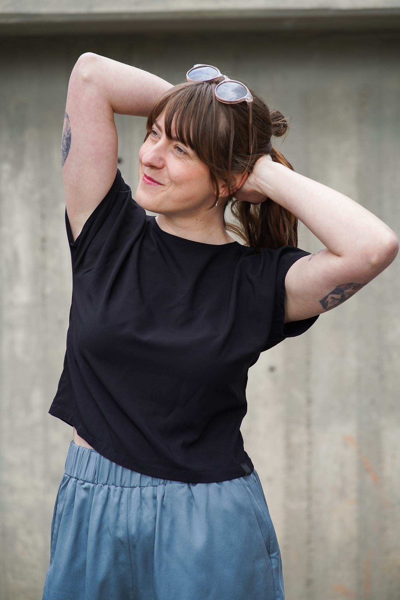 Halenka Crop-top Black - foto 3