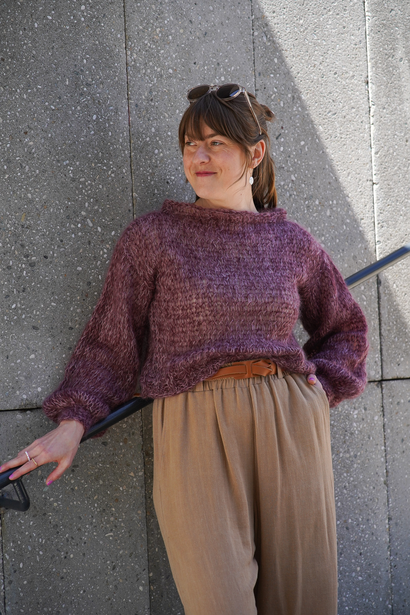 Svetr Cloud Mohair Mauve - foto 1