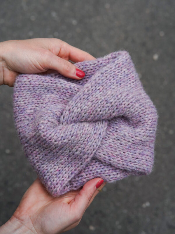 Čelenka Alpaca & Merino Cotton Candy
